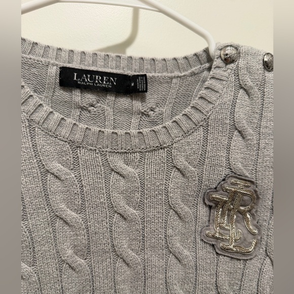 Lauren Ralph Lauren cable-knit crewneck sweater - Picture 2 of 6